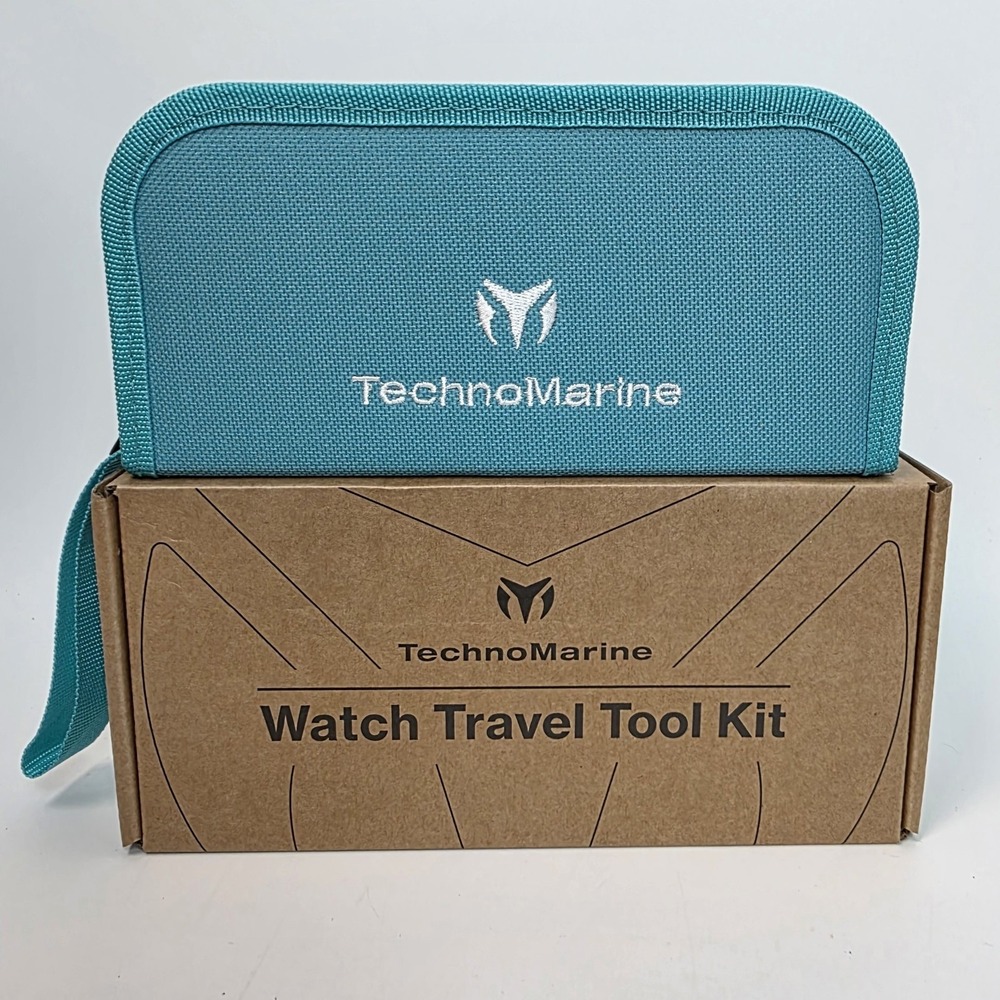 NEW Invicta TechnoMarine Watch Travel Tool Kit TM-TK-003 Teal/Black #949 - Picture 3 of 4